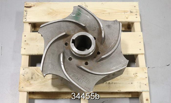 Used Goulds 3175 Impeller, 14x14x22H, 6-Vanes, 19" Diameter, Pattern 57467 #34455