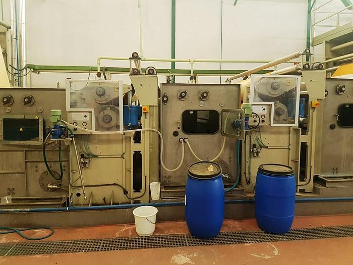 Used FLAT BED PRINTING - STEAMER - WASHING - DRYER  LINE