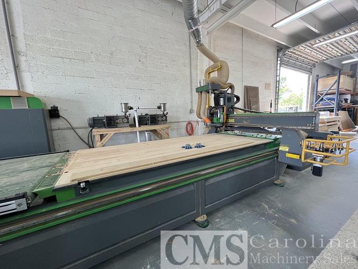 Used Unknown CNC Router with Infeed & Outfeed