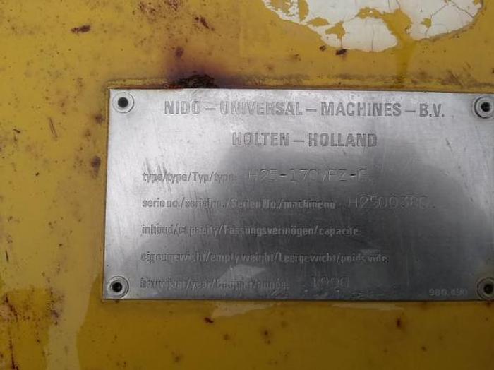 Gebruikt Nido H25-170 VPZ roller brush-besen
