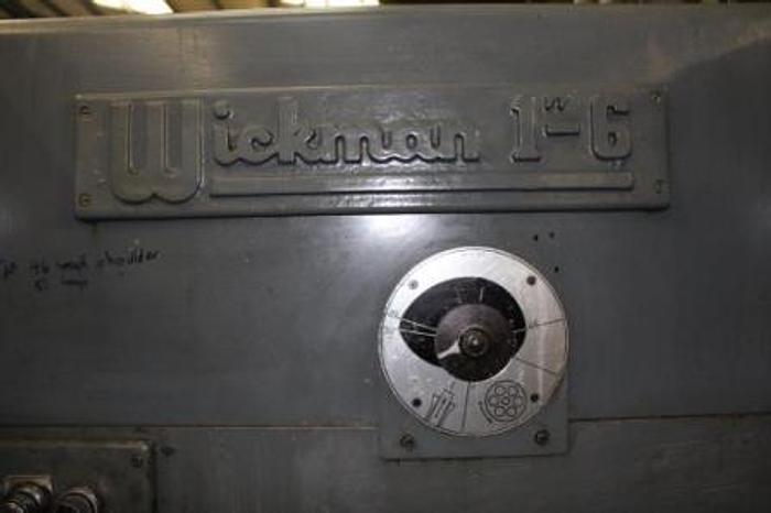 Used Wickman 1" x 6 Multi Spindle Lathe