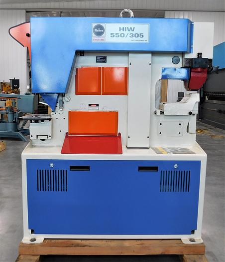 NEW Mubea 62 Ton Hydraulic Ironworker HIW 550/305