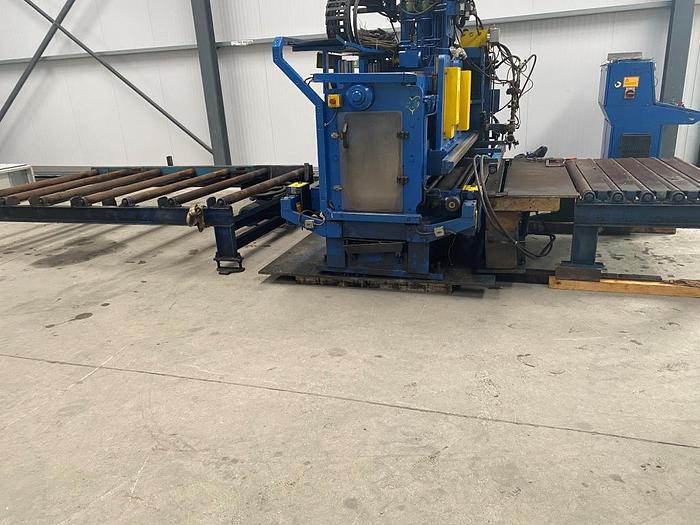 Used 1996 Peddinghaus Peddimat FDB 1500/3 Plate Drilling and Flame Cutting Machine