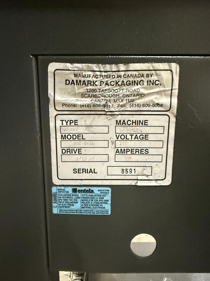 Refurbished Damark semi auto L bar sealer