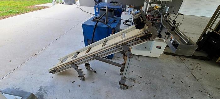 Used ALL-FILL AUTOMATIC FOOD & PRODUCT FILLER #SHA-400 w/ FEED CONVEYOR UNIT (#812C)