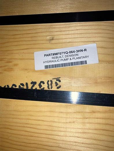 Used Denison Hydraulic Pump & Planitary - MF07YQ-064-3HN