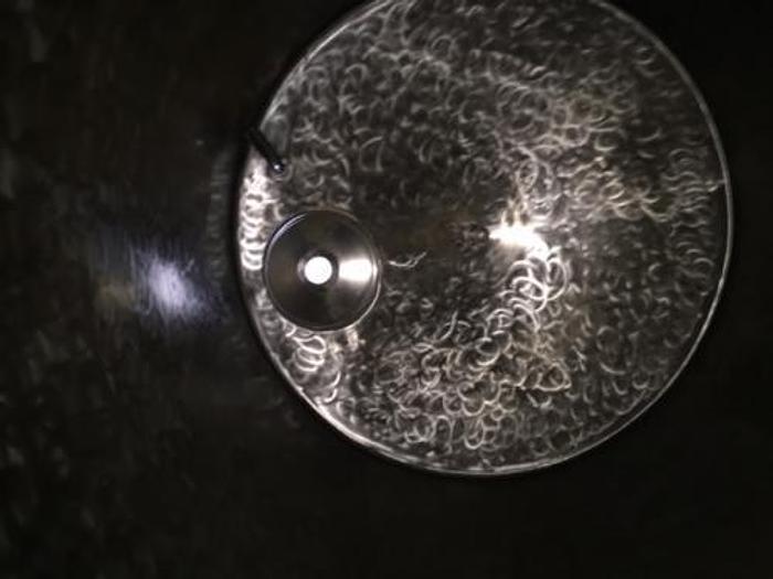 Brugt 10 m3 opretstående rustfri tank. solgt