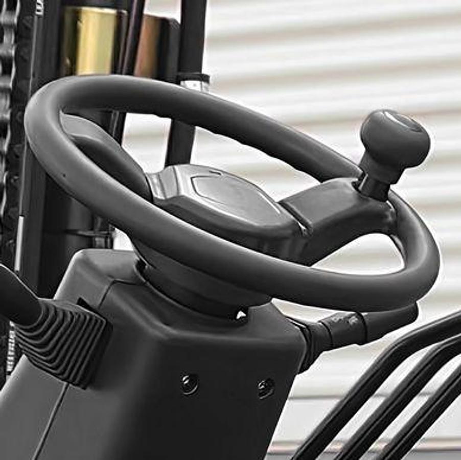 FL4P60N LPG
6,000 lb Capacity
4-Wheel LPG Forklift
118 in (2-Stage, Std) Lift Height
Solid Pneumatic Tires