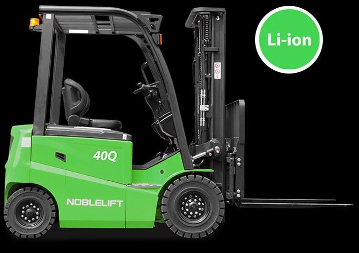AC powered lithium-ion forklifts - High mobility - Low cost operation.