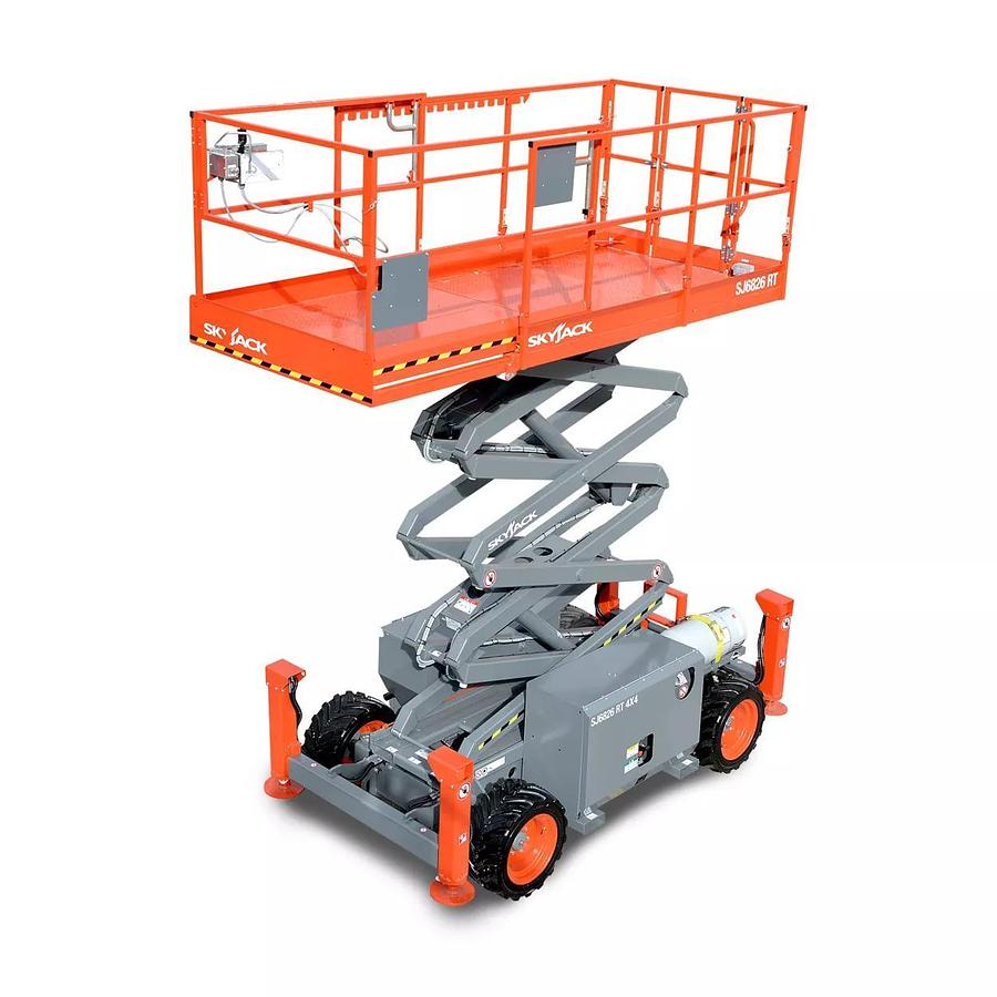 25-27 ft. Rough Terrain Scissor Lift, Gas or Diesel