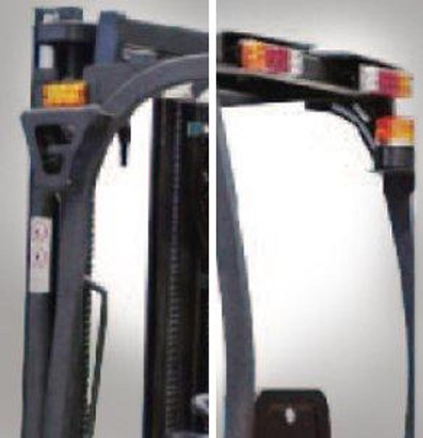 AC powered compact 3-wheel forklifts - High mobility - Low cost operation.