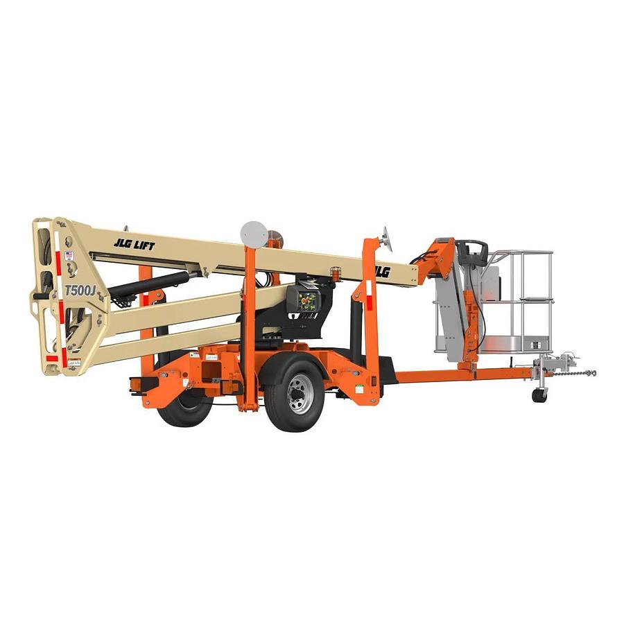 48-50 ft. Towable Boom Lift, Electric