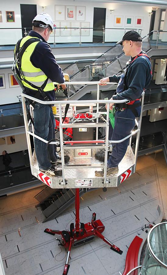 54 ft. Atrium Lift, Electric, Narrow