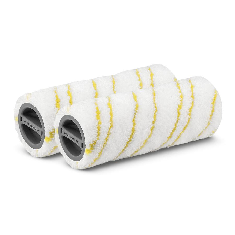 Set of Multi-Surface FC Rollers, Yellow