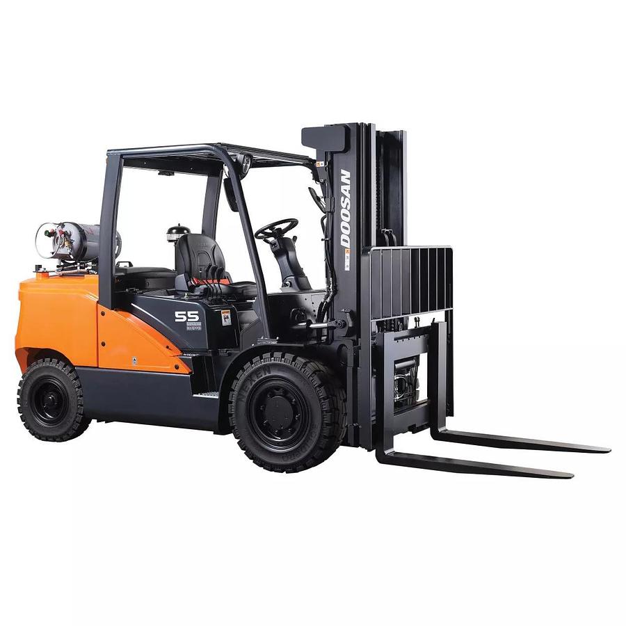 12,500-15,000 lb. Gas/LP Warehouse Forklift, Pneumatic Tires