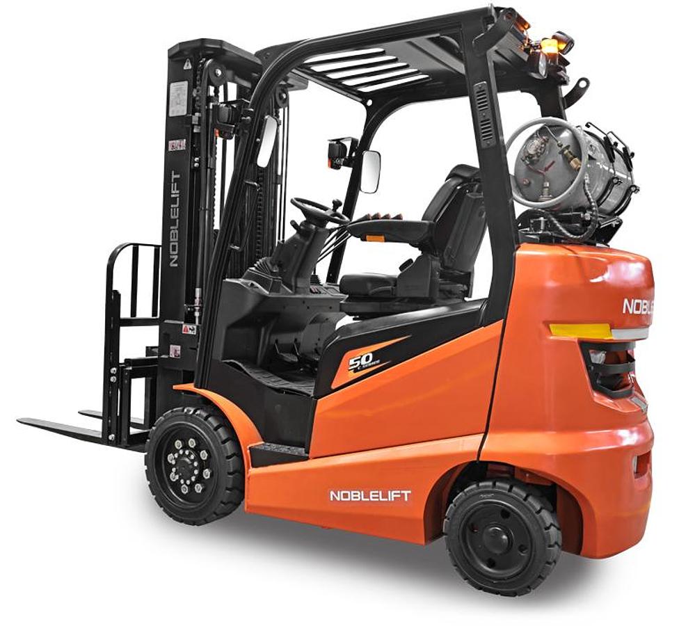 FL4C65 LPG
6,500 lb Capacity
4-Wheel LPG Forklift
Cushion Tires