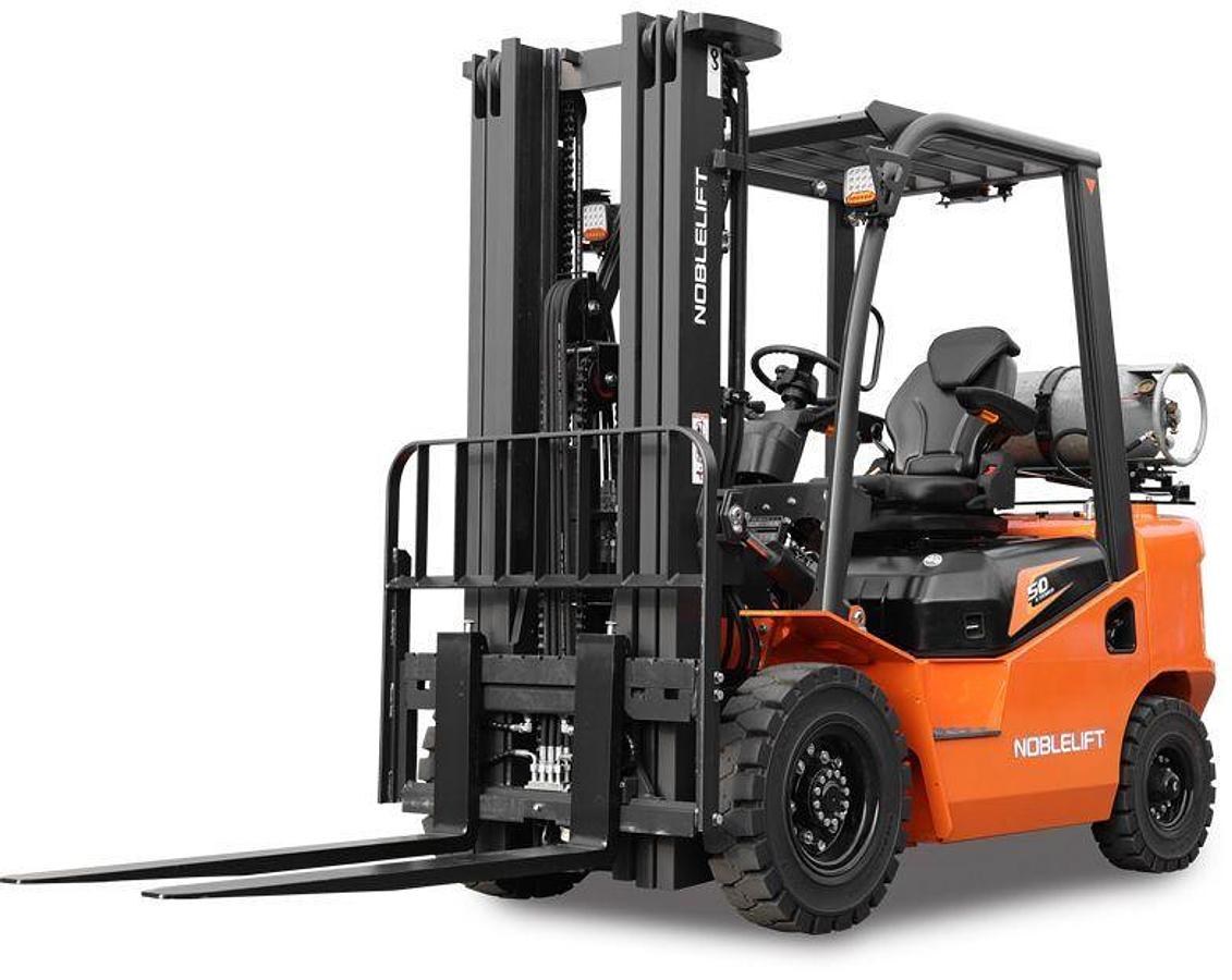 ALPHA Series LPG powered pneumatic forklifts - Exceptional performance - Low cost operation.