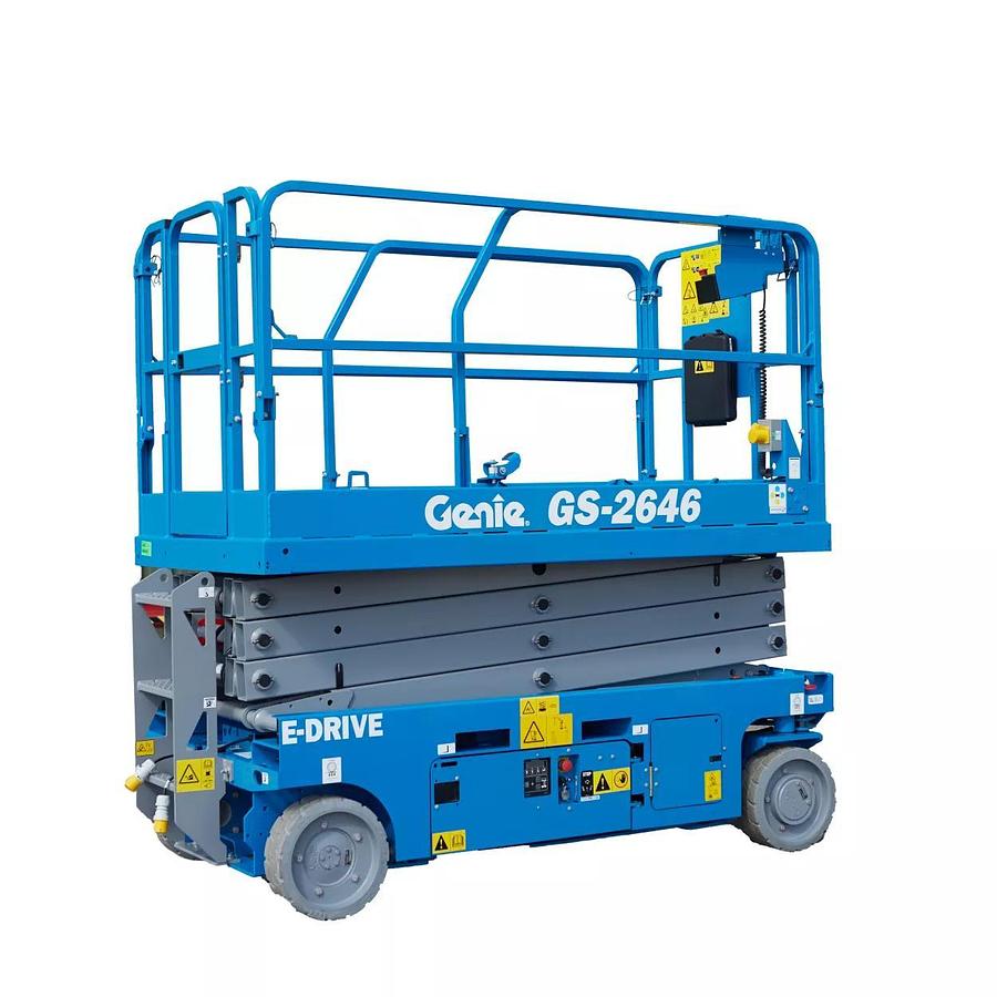24-26 ft. Scissor Lift, Electric, Wide