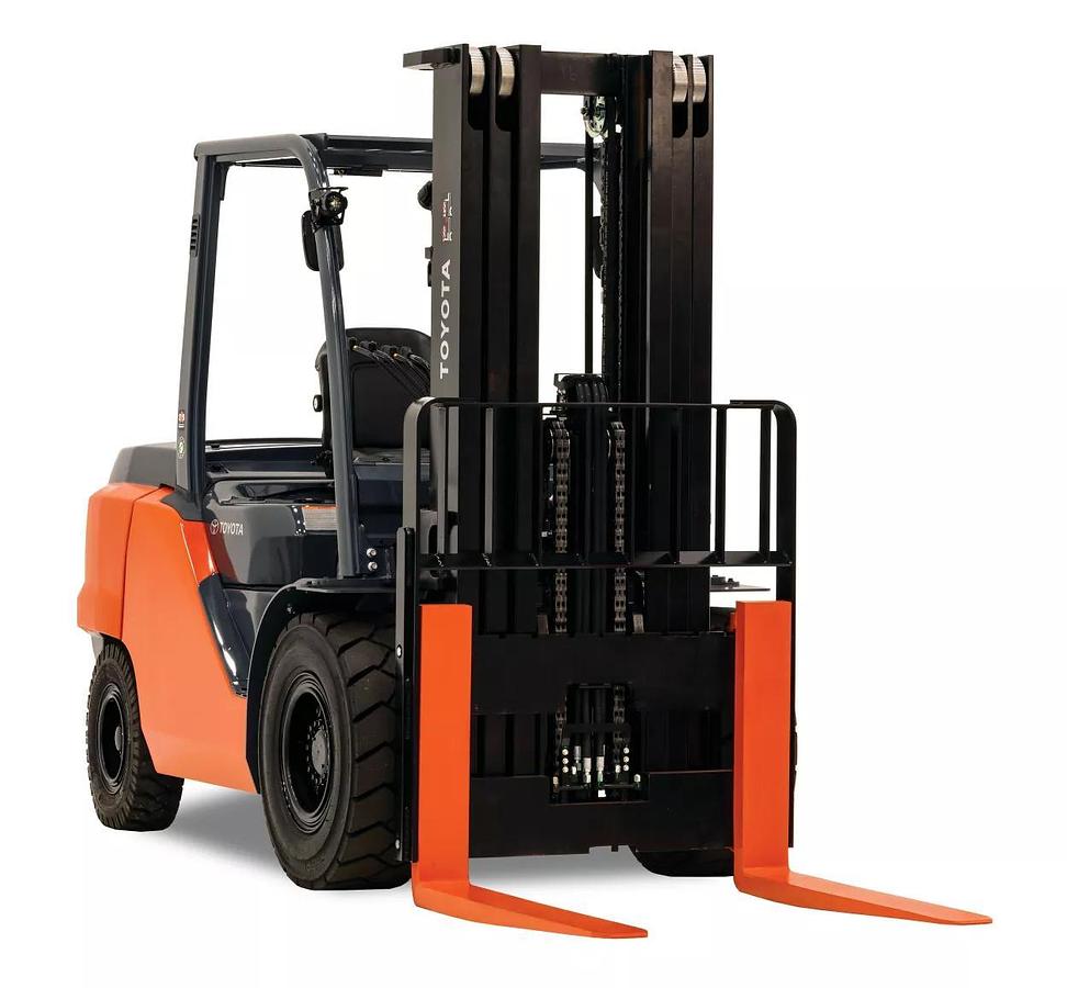 10,000-12,500 lb. Gas/LP Warehouse Forklift, Pneumatic Tires
