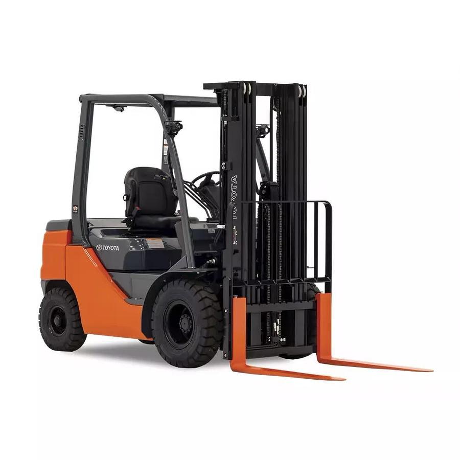 3,000 lb. Gas/LP Warehouse Forklift, Pneumatic or Cushion Tires