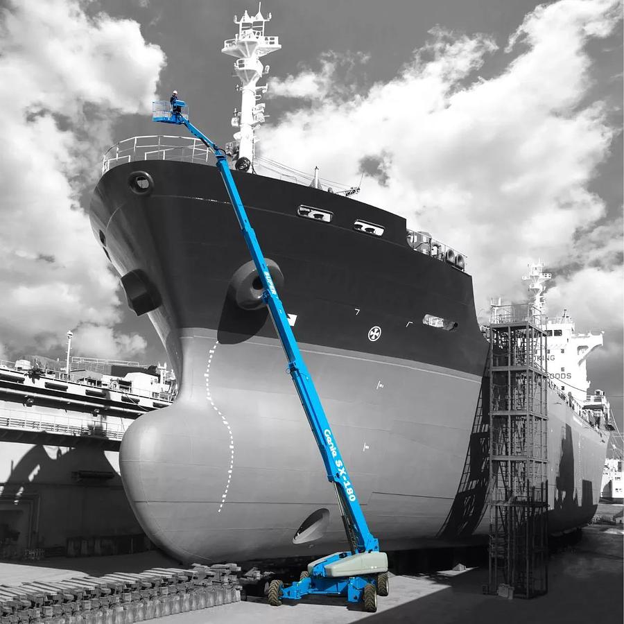 180-185 ft. Telescopic Boom Lift, Diesel