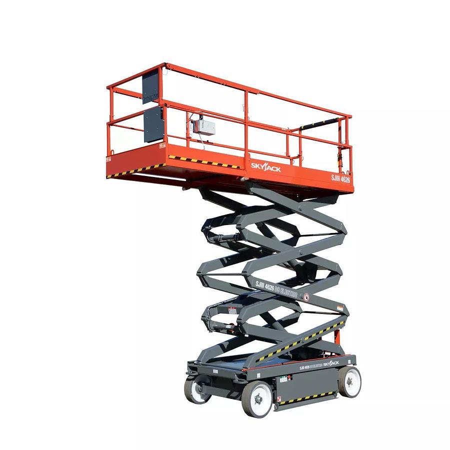 24-26 ft. Scissor Lift, Electric, Wide