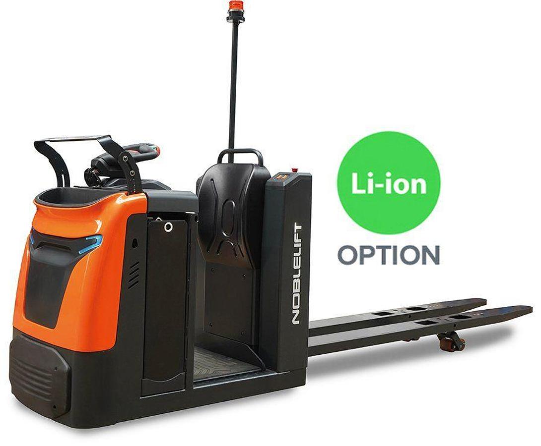 Low-level electric order picker - Medium to heavy duty - High productivity.
