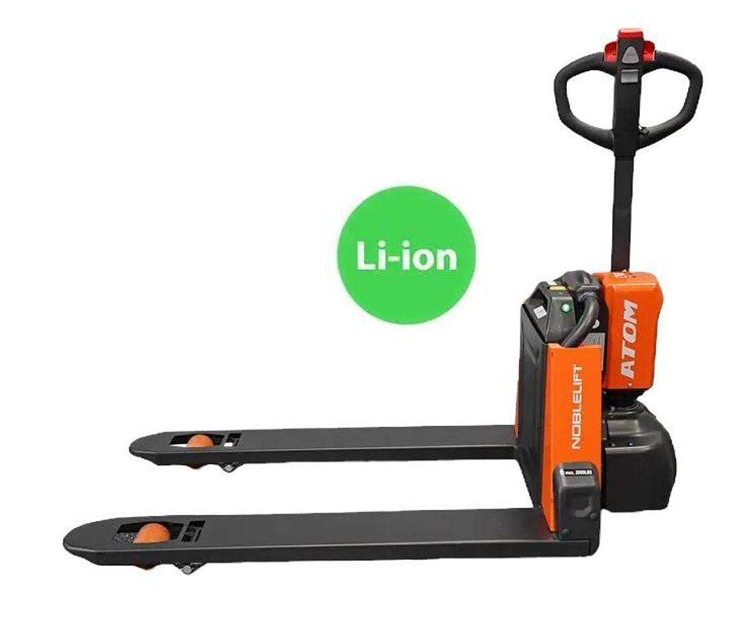 Noblelift PTE28Q (ATOM28) 2,800lb capacity, lithium electric pallet truck