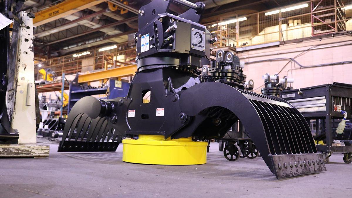 2026 Robotec Sorting/Demolition Waste Grapple Demolition Ribs C&D
3045SDR-RLP902