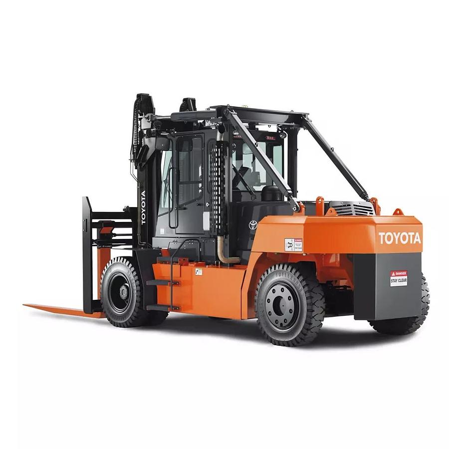 30,000-35,000 lb. Diesel Warehouse Forklift, Pneumatic Tires