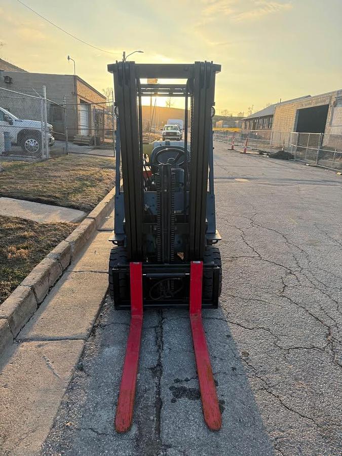 Used Toyota 5,000 lb Cushion Tire Forklift — LP Gas | Side Shift | Fully serviced 