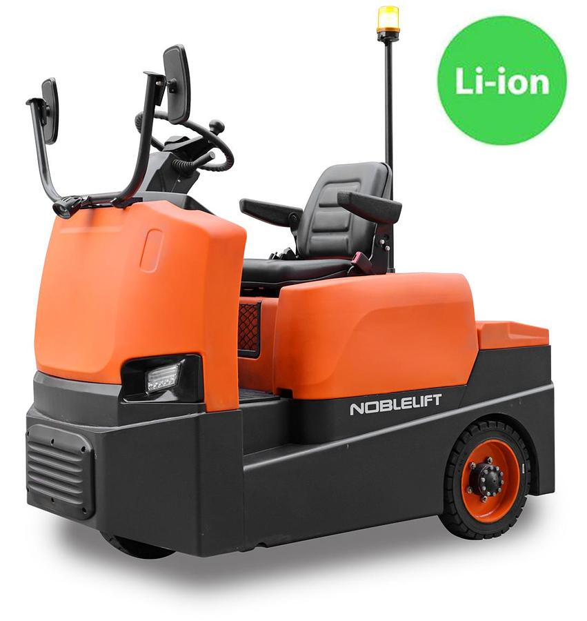 T66N Li
6,600 lb Capacity
Sit-Down Rider Tow Tractor Lithium-ion Tugger / Tow Tractor