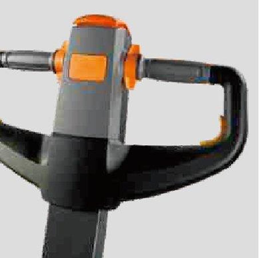 Electric powered walkie rider pallet truck - Heavy duty - High efficiency.