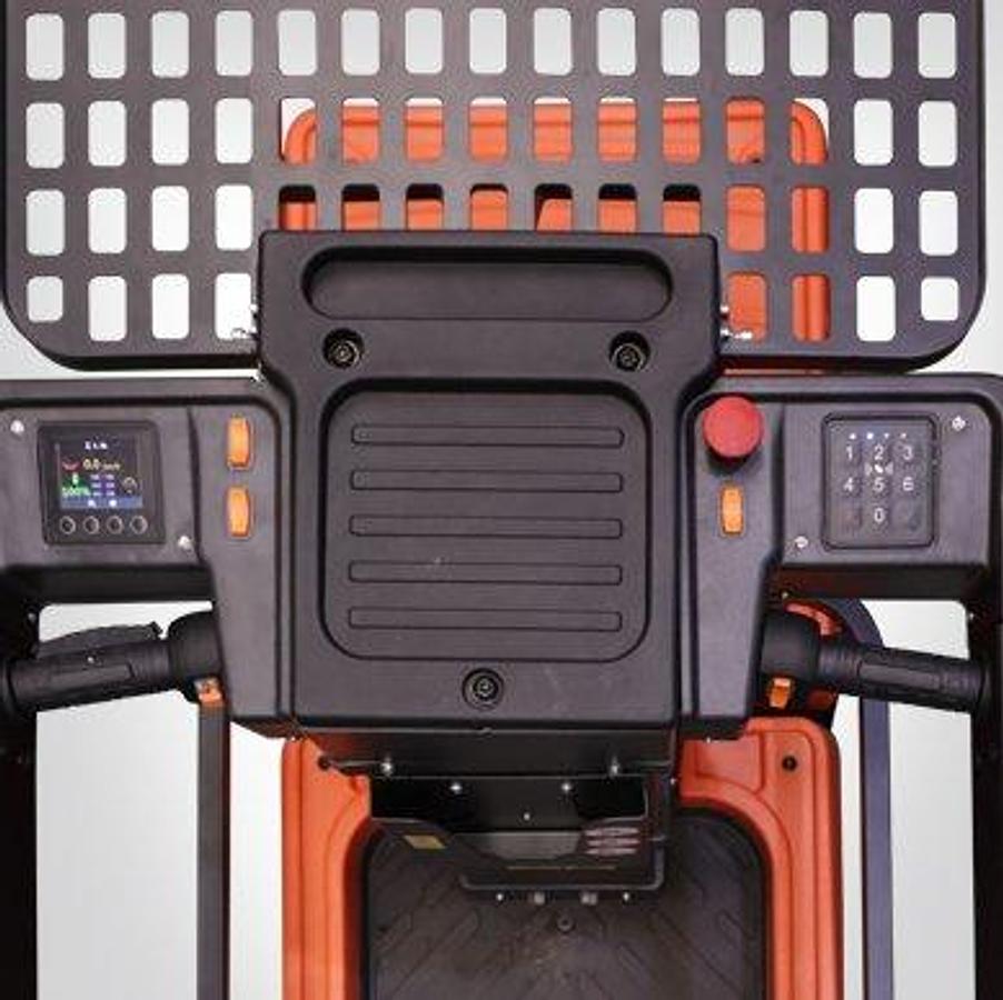 AC powered lithium-ion order picker - Compact - Narrow aisle.