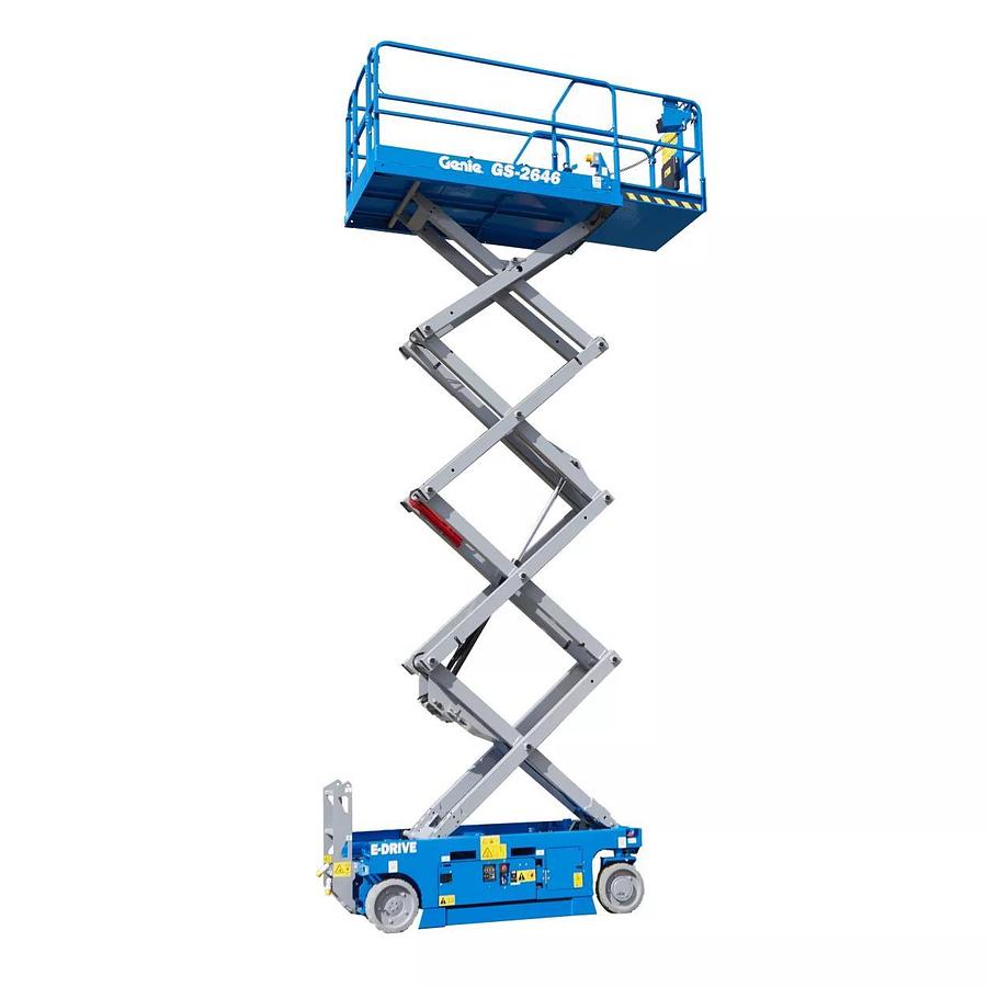 24-26 ft. Scissor Lift, Electric, Wide