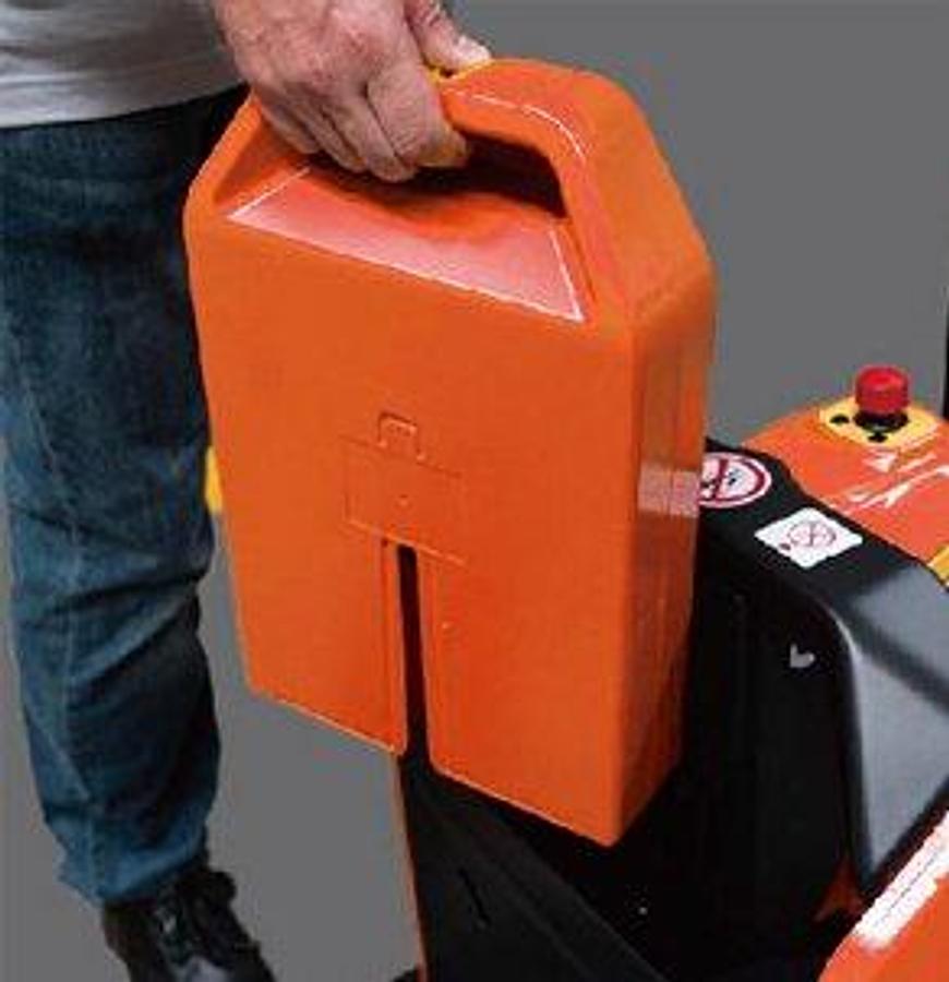Lithium-ion powered electric pallet truck - Medium duty - Tight turning.
