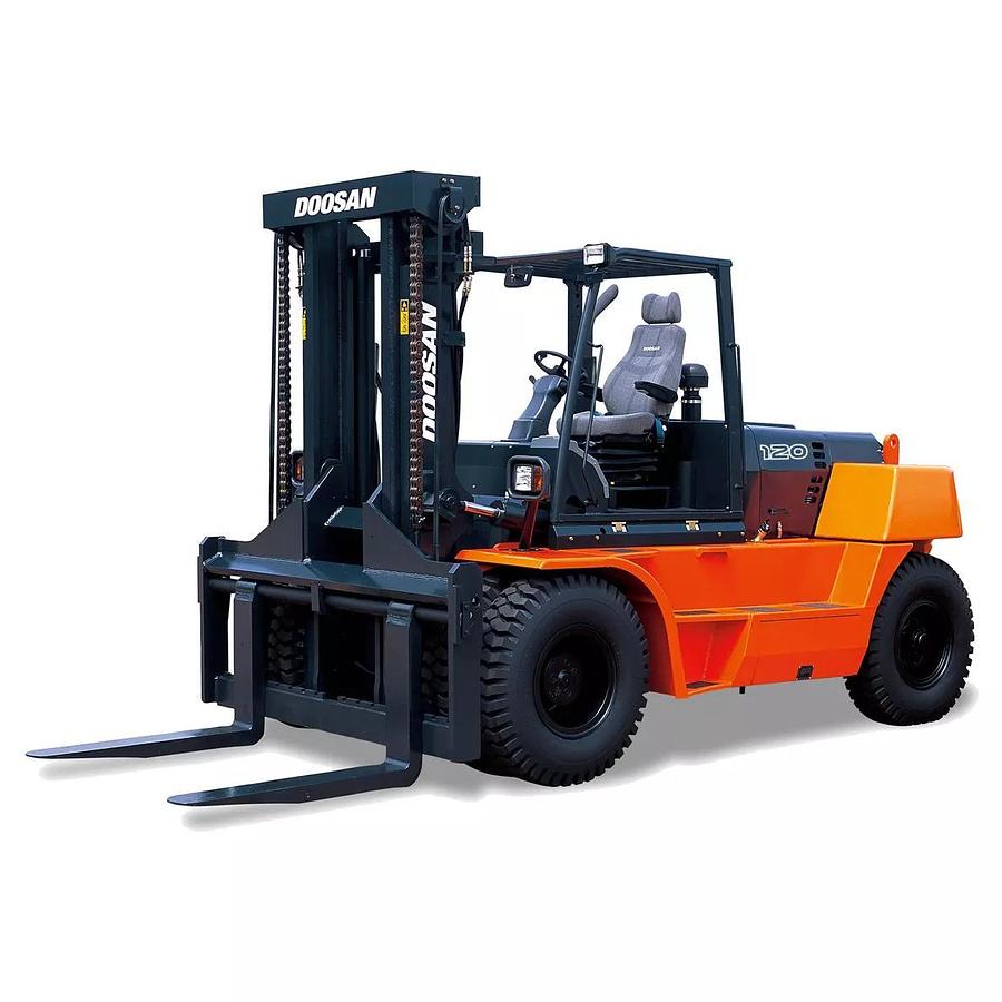 25,000-30,000 lb. Diesel Warehouse Forklift, Pneumatic Tires