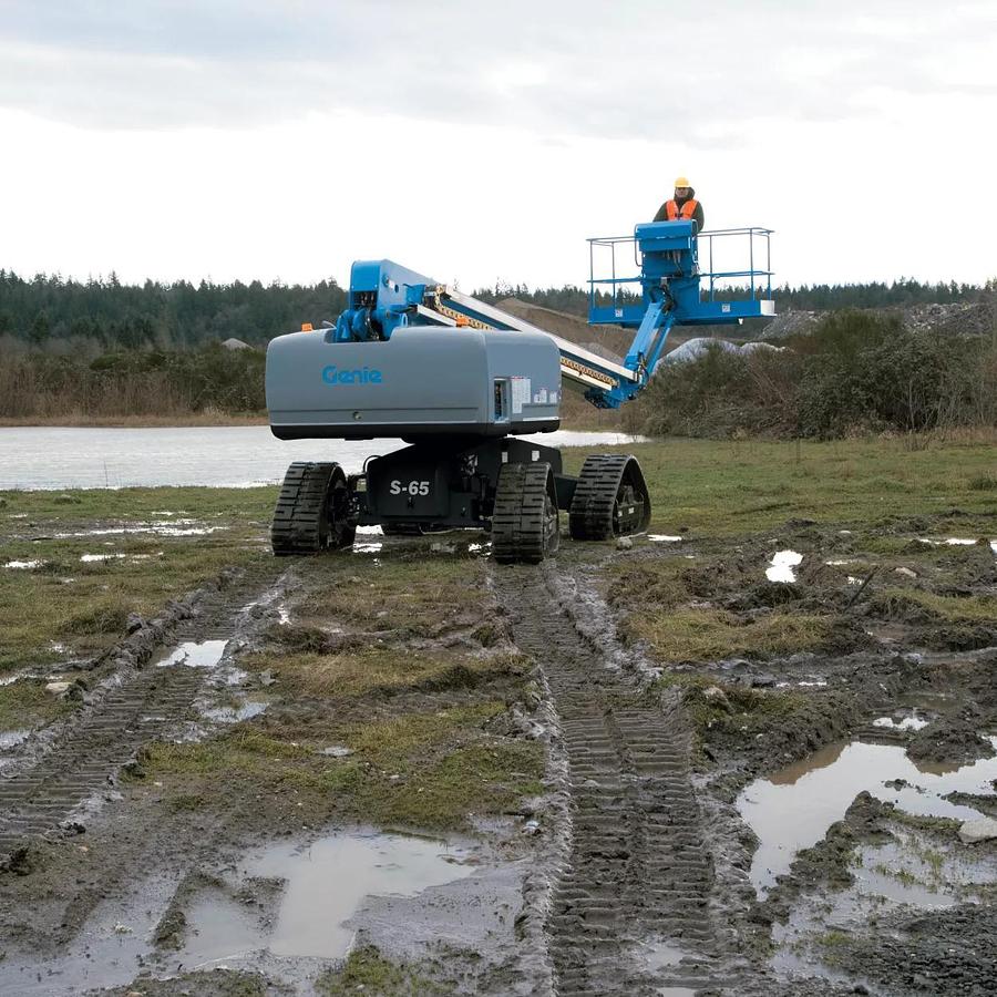 65-70 ft. Telescopic Boom Lift With Tracks, Diesel or Gas/LP