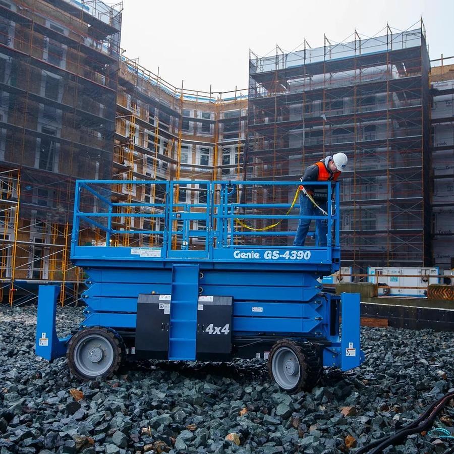 36-49 ft. Rough Terrain Scissor Lift, Gas or Diesel