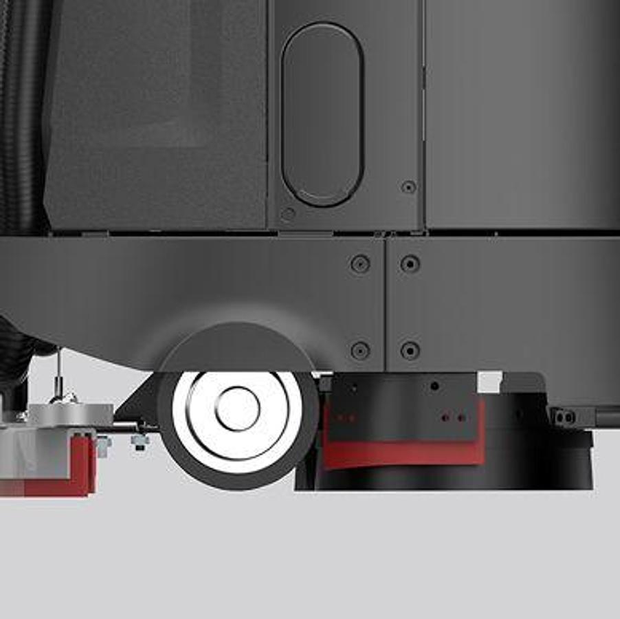 ANB450 Lithium AI powered AGV scrubber-dryer robot - Fully autonomous.