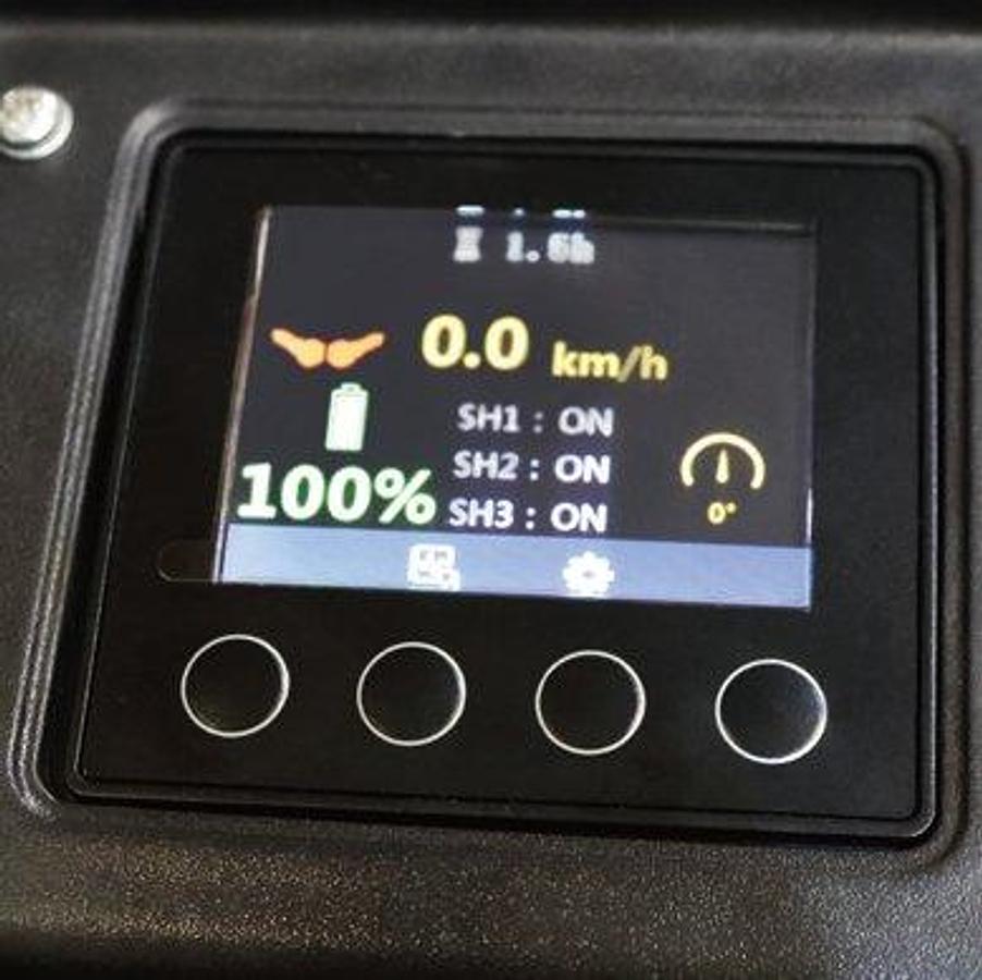 AC powered lithium-ion order picker - Compact - Narrow aisle.