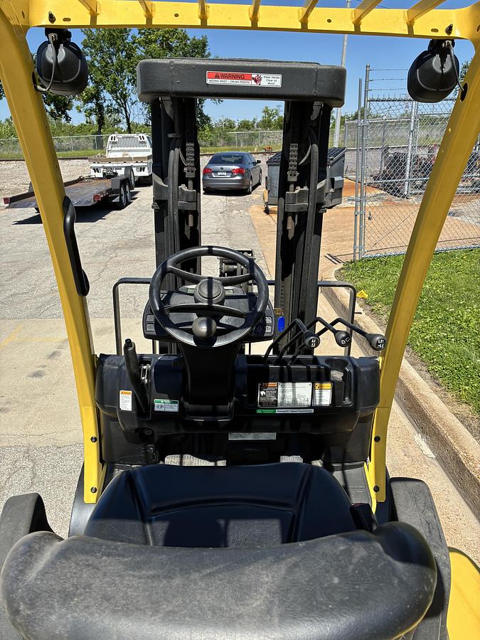 Used Hyster 5,000 lb Solid Pneumatic Forklift — Used | Fully Serviced | Warranty