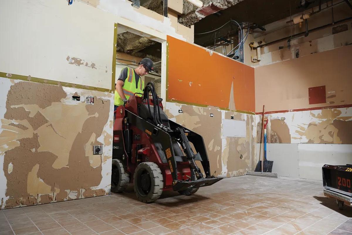 400-500 lb. Mini Skid Steer, Electric Powered