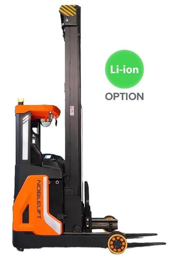 Noblelift RT35-45P  3,500lb - 4,500lbs Narrow Aisle Electric Reach Stacker