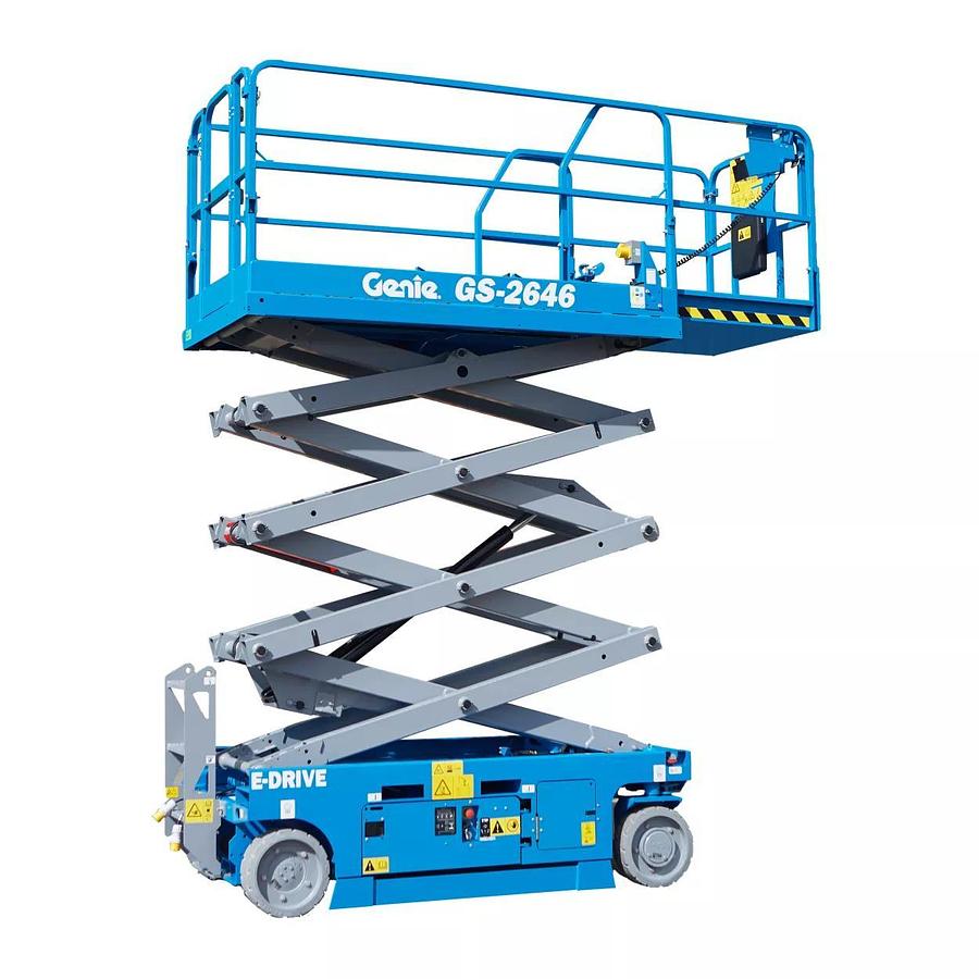24-26 ft. Scissor Lift, Electric, Wide
