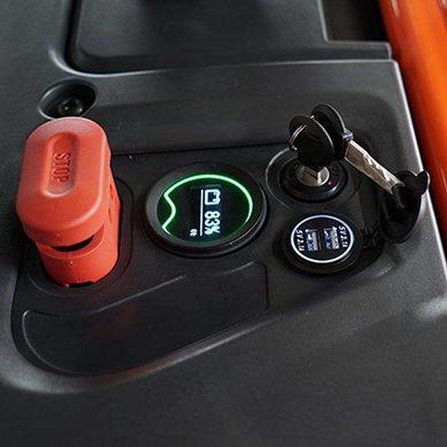 Electric counterweight stacker - Heavy-duty - Superior performance.