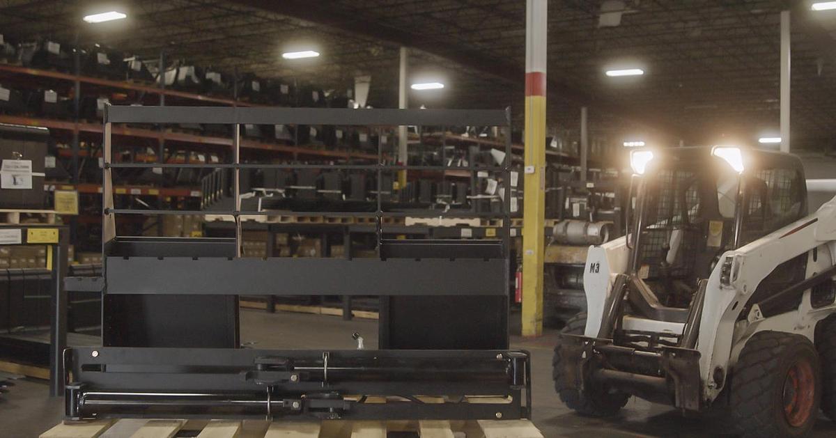 Fork Positioning Pallet Forks