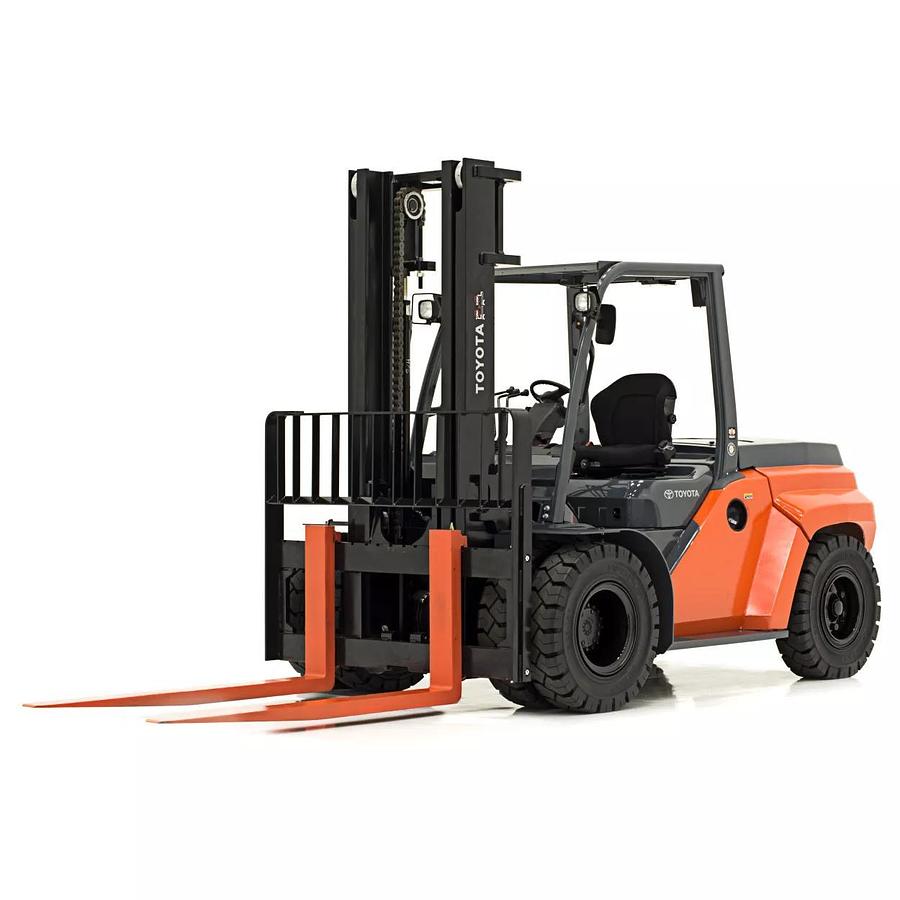 12,500lb. Gas/LP Warehouse Forklift, Pneumatic Tires