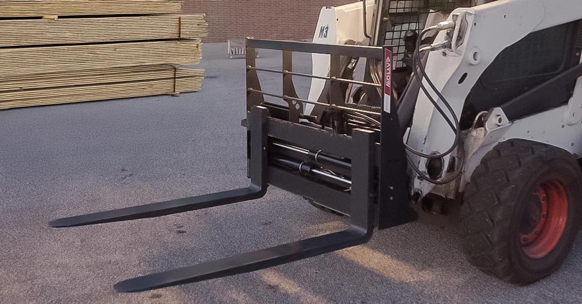 Fork Positioning Pallet Forks