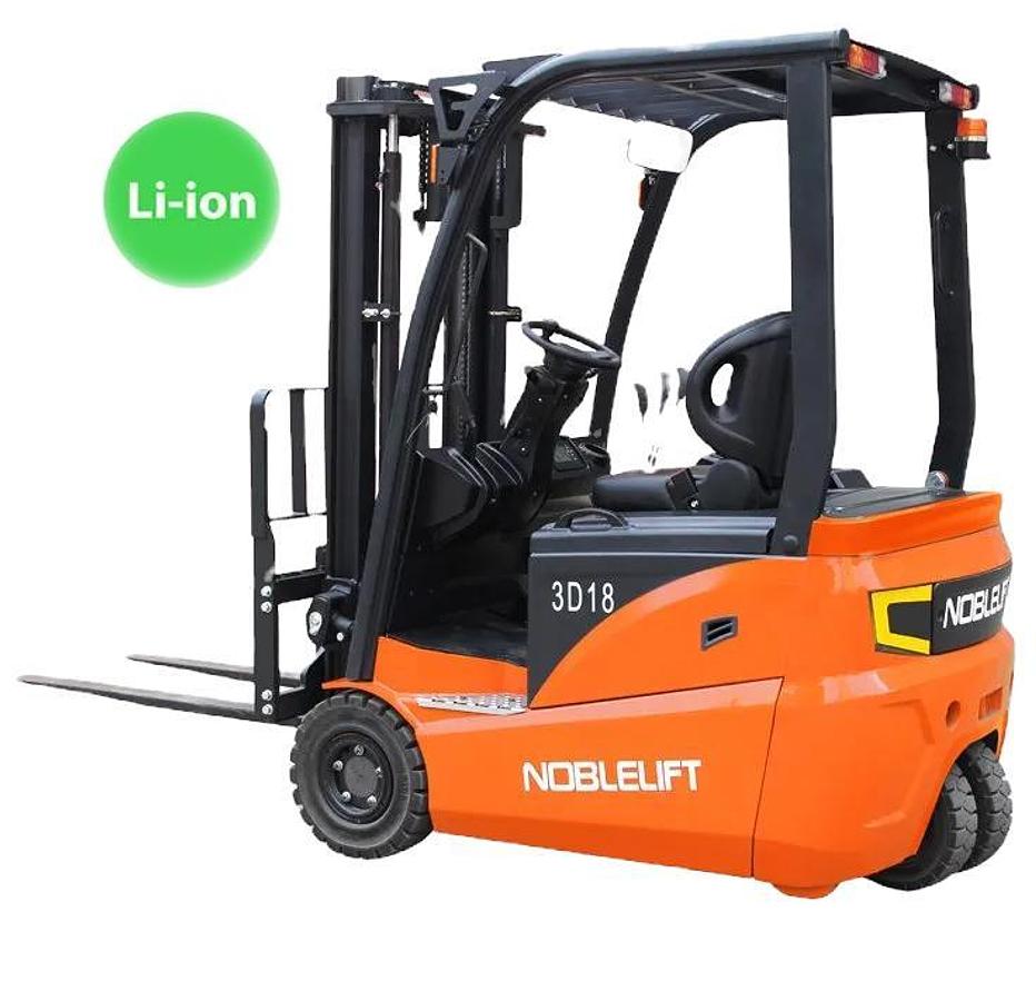 FE3D32N
3,200 lb Capacity
3-Wheel Electric Forklift
118 in (2-Stage, Std) Lift Height